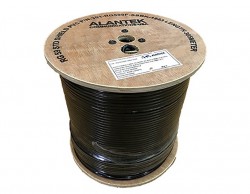 Cáp đồng trục không dầu Alantek RG11 standard shield coaxial cable 301-RG1100-SSBK-1223
