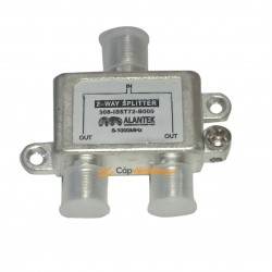 Bộ chia truyền hình cáp Alantek splitter 2-way indoor 308-ISPV02-0000 ( 2 ngõ )
