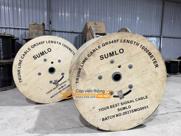 Cáp đồng trục Sumlo QR540F trunk line 1000m