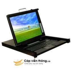 KVM Switch 4 ports Monitor 17