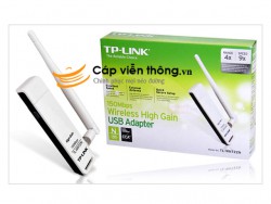 TL-WN722N: Bộ thu wifi không dây TP Link 150Mbps