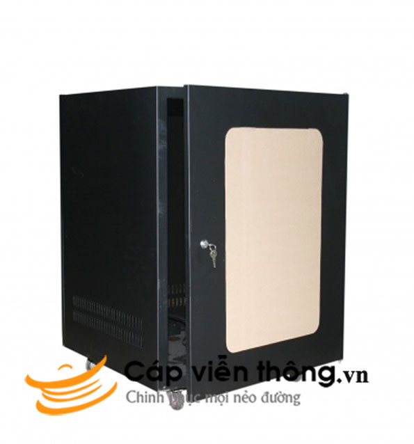 Tủ mạng, tủ rack 10U D500, sâu 500 (treo tường)