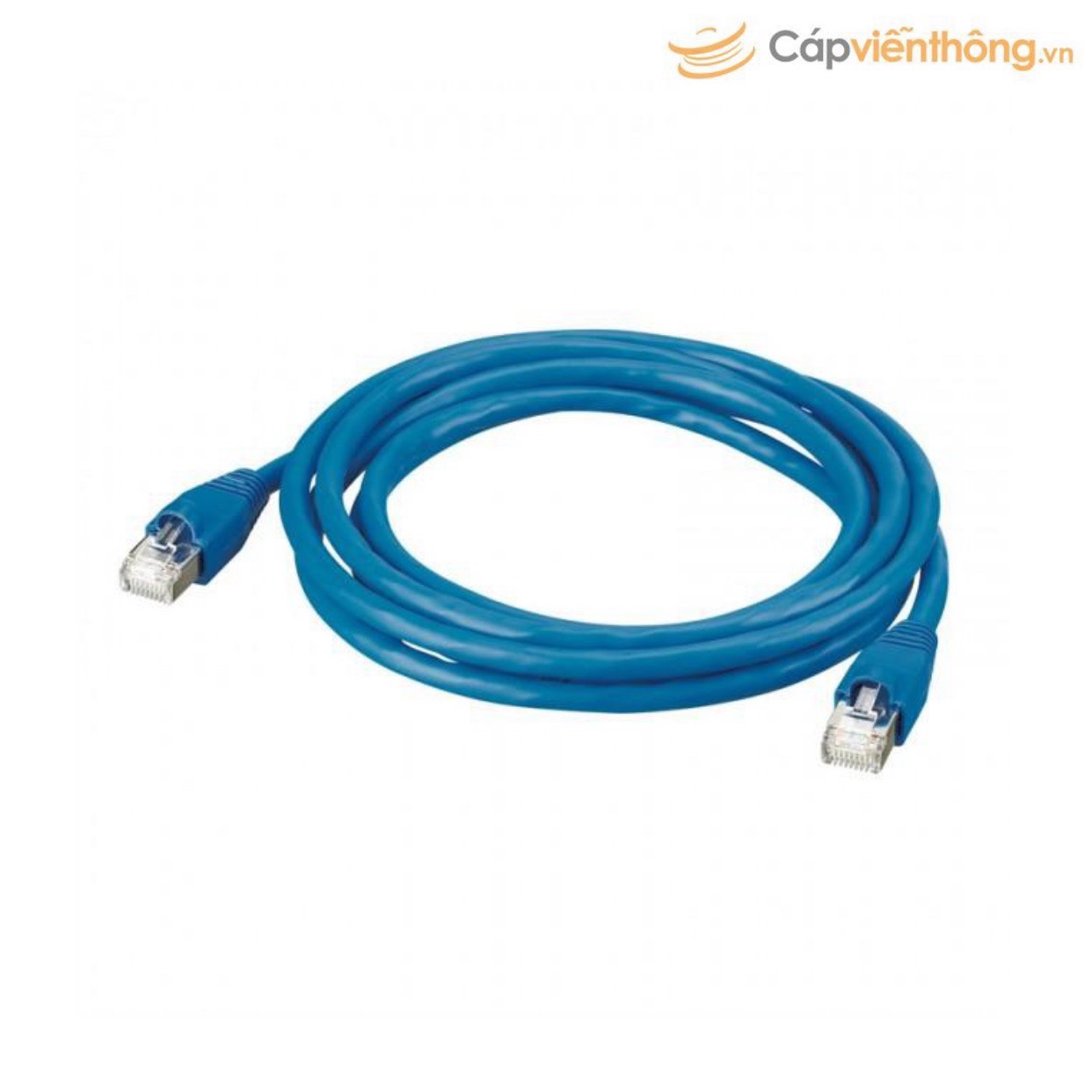 Dây cáp mạng Alantek Patch cord RJ 45 - Cat.6 - U/UTP - PVC - 1 m - blue